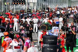 Grid atmosphere. 06.09.2020. Formula 1 World Championship, Rd 8, Italian Grand Prix, Monza, Italy, Race Day.