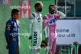 Pierre Gasly (FRA), AlphaTauri F1 Carlos Sainz Jr (ESP), McLaren F1 Team and Lance Stroll (CDN), Racing Point  06.09.2020. Formula 1 World Championship, Rd 8, Italian Grand Prix, Monza, Italy, Race Day.