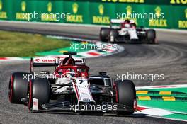Kimi Raikkonen (FIN) Alfa Romeo Racing C39. 06.09.2020. Formula 1 World Championship, Rd 8, Italian Grand Prix, Monza, Italy, Race Day.