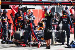 Max Verstappen (NLD) Red Bull Racing RB16 retired from the race. 06.09.2020. Formula 1 World Championship, Rd 8, Italian Grand Prix, Monza, Italy, Race Day.