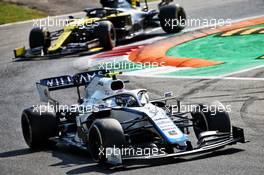 Nicholas Latifi (CDN) Williams Racing FW43. 06.09.2020. Formula 1 World Championship, Rd 8, Italian Grand Prix, Monza, Italy, Race Day.