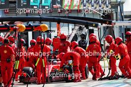 Sebastian Vettel (GER) Ferrari SF1000 retired from the race. 06.09.2020. Formula 1 World Championship, Rd 8, Italian Grand Prix, Monza, Italy, Race Day.