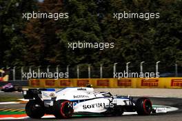 Nicholas Latifi (CDN) Williams Racing FW43. 05.09.2020. Formula 1 World Championship, Rd 8, Italian Grand Prix, Monza, Italy, Qualifying Day.