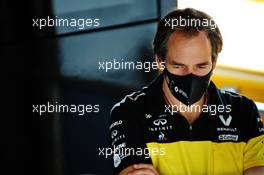 Ciaron Pilbeam (GBR) Renault F1 Team Chief Race Engineer. 05.09.2020. Formula 1 World Championship, Rd 8, Italian Grand Prix, Monza, Italy, Qualifying Day.