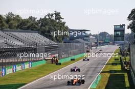 Lando Norris (GBR) McLaren MCL35. 05.09.2020. Formula 1 World Championship, Rd 8, Italian Grand Prix, Monza, Italy, Qualifying Day.