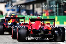 Sebastian Vettel (GER) Ferrari SF1000 leaves the pits. 05.09.2020. Formula 1 World Championship, Rd 8, Italian Grand Prix, Monza, Italy, Qualifying Day.