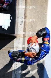 Carlos Sainz Jr (ESP) McLaren in parc ferme. 05.09.2020. Formula 1 World Championship, Rd 8, Italian Grand Prix, Monza, Italy, Qualifying Day.
