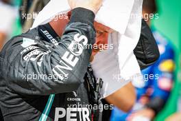 Valtteri Bottas (FIN) Mercedes AMG F1 in qualifying parc ferme. 05.09.2020. Formula 1 World Championship, Rd 8, Italian Grand Prix, Monza, Italy, Qualifying Day.