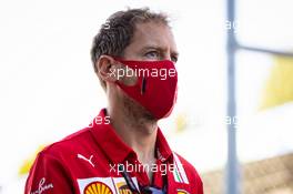 Sebastian Vettel (GER) Ferrari. 03.09.2020. Formula 1 World Championship, Rd 8, Italian Grand Prix, Monza, Italy, Preparation Day.