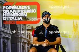 Nicholas Latifi (CDN) Williams Racing in the FIA Press Conference. 03.09.2020. Formula 1 World Championship, Rd 8, Italian Grand Prix, Monza, Italy, Preparation Day.