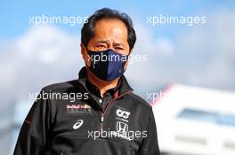 Toyoharu Tanabe (JPN) Honda Racing F1 Technical Director. 23.10.2020. Formula 1 World Championship, Rd 12, Portuguese Grand Prix, Portimao, Portugal, Practice Day.