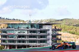 Lando Norris (GBR) McLaren MCL35. 23.10.2020. Formula 1 World Championship, Rd 12, Portuguese Grand Prix, Portimao, Portugal, Practice Day.
