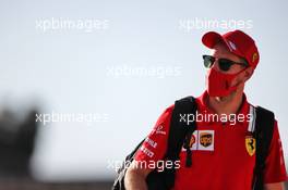 Sebastian Vettel (GER) Ferrari. 23.10.2020. Formula 1 World Championship, Rd 12, Portuguese Grand Prix, Portimao, Portugal, Practice Day.