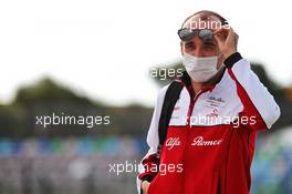 Robert Kubica (POL) Alfa Romeo Racing Reserve Driver. 23.10.2020. Formula 1 World Championship, Rd 12, Portuguese Grand Prix, Portimao, Portugal, Practice Day.