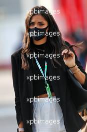 Sandra Dziwiszek (POL) girlfriend of Nicholas Latifi (CDN) Williams Racing. 23.10.2020. Formula 1 World Championship, Rd 12, Portuguese Grand Prix, Portimao, Portugal, Practice Day.