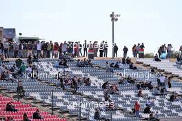 Circuit atmosphere - fans in the grandstand. 23.10.2020. Formula 1 World Championship, Rd 12, Portuguese Grand Prix, Portimao, Portugal, Practice Day.