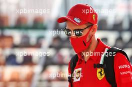 Sebastian Vettel (GER) Ferrari. 23.10.2020. Formula 1 World Championship, Rd 12, Portuguese Grand Prix, Portimao, Portugal, Practice Day.