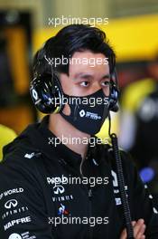 Guanyu Zhou (CHN) Renault F1 Team Test Driver. 23.10.2020. Formula 1 World Championship, Rd 12, Portuguese Grand Prix, Portimao, Portugal, Practice Day.