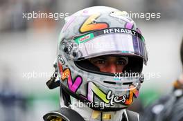 Daniel Ricciardo (AUS) Renault F1 Team on the grid. 25.10.2020. Formula 1 World Championship, Rd 12, Portuguese Grand Prix, Portimao, Portugal, Race Day.