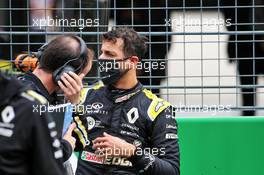 Daniel Ricciardo (AUS) Renault F1 Team on the grid. 25.10.2020. Formula 1 World Championship, Rd 12, Portuguese Grand Prix, Portimao, Portugal, Race Day.