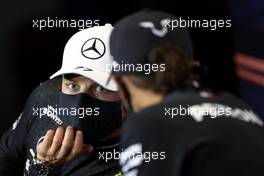 Valtteri Bottas (FIN), Mercedes AMG F1 and Lewis Hamilton (GBR), Mercedes AMG F1   25.10.2020. Formula 1 World Championship, Rd 12, Portuguese Grand Prix, Portimao, Portugal, Race Day.