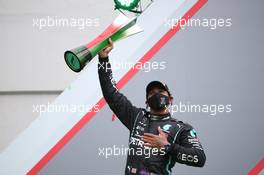 1st place Lewis Hamilton (GBR) Mercedes AMG F1 W11. 25.10.2020. Formula 1 World Championship, Rd 12, Portuguese Grand Prix, Portimao, Portugal, Race Day.