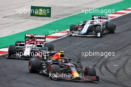 Alexander Albon (THA) Red Bull Racing RB16. 25.10.2020. Formula 1 World Championship, Rd 12, Portuguese Grand Prix, Portimao, Portugal, Race Day.