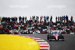 Sergio Perez (MEX) Racing Point F1 Team RP19. 25.10.2020. Formula 1 World Championship, Rd 12, Portuguese Grand Prix, Portimao, Portugal, Race Day.