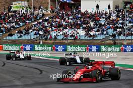 Sebastian Vettel (GER) Ferrari SF1000. 25.10.2020. Formula 1 World Championship, Rd 12, Portuguese Grand Prix, Portimao, Portugal, Race Day.