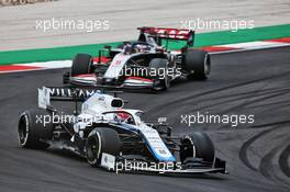George Russell (GBR) Williams Racing FW43. 25.10.2020. Formula 1 World Championship, Rd 12, Portuguese Grand Prix, Portimao, Portugal, Race Day.
