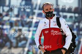 Robert Kubica (POL) Alfa Romeo Racing Reserve Driver. 24.10.2020. Formula 1 World Championship, Rd 12, Portuguese Grand Prix, Portimao, Portugal, Qualifying Day.
