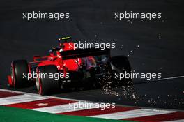 Charles Leclerc (MON) Ferrari SF1000 sends sparks flying. 24.10.2020. Formula 1 World Championship, Rd 12, Portuguese Grand Prix, Portimao, Portugal, Qualifying Day.