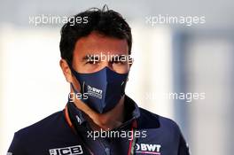 Sergio Perez (MEX) Racing Point F1 Team. 24.10.2020. Formula 1 World Championship, Rd 12, Portuguese Grand Prix, Portimao, Portugal, Qualifying Day.
