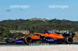 Carlos Sainz Jr (ESP) McLaren MCL35. 24.10.2020. Formula 1 World Championship, Rd 12, Portuguese Grand Prix, Portimao, Portugal, Qualifying Day.
