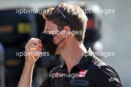 Romain Grosjean (FRA) Haas F1 Team. 22.10.2020. Formula 1 World Championship, Rd 12, Portuguese Grand Prix, Portimao, Portugal, Preparation Day.