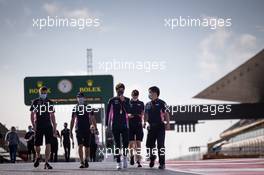 Lance Stroll (CDN) Racing Point F1 Team walks the circuit with the team. 22.10.2020. Formula 1 World Championship, Rd 12, Portuguese Grand Prix, Portimao, Portugal, Preparation Day.