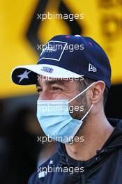 Daniel Ricciardo (AUS) Renault F1 Team. 22.10.2020. Formula 1 World Championship, Rd 12, Portuguese Grand Prix, Portimao, Portugal, Preparation Day.
