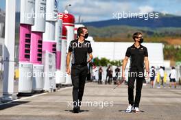 Romain Grosjean (FRA) Haas F1 Team. 22.10.2020. Formula 1 World Championship, Rd 12, Portuguese Grand Prix, Portimao, Portugal, Preparation Day.