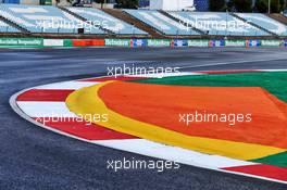 Circuit atmosphere - kerb detail. 22.10.2020. Formula 1 World Championship, Rd 12, Portuguese Grand Prix, Portimao, Portugal, Preparation Day.