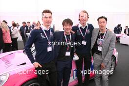 Johann Andre Forfang (NOR), Junshiro Kobayashi (JPN), Daniel Andre Tande (NOR) and Ryoyu Kobayashi (JPN). 17.02.2020 - Racing Point Livery Launch, Mondsee, Austria