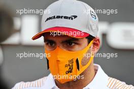 Carlos Sainz Jr (ESP) McLaren. 25.09.2020. Formula 1 World Championship, Rd 10, Russian Grand Prix, Sochi Autodrom, Sochi, Russia, Practice Day.