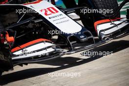 Kevin Magnussen (DEN) Haas VF-20 - front wing. 25.09.2020. Formula 1 World Championship, Rd 10, Russian Grand Prix, Sochi Autodrom, Sochi, Russia, Practice Day.