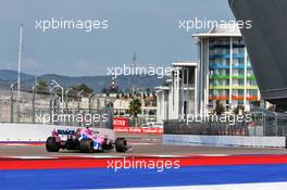 Lance Stroll (CDN) Racing Point F1 Team RP20. 25.09.2020. Formula 1 World Championship, Rd 10, Russian Grand Prix, Sochi Autodrom, Sochi, Russia, Practice Day.