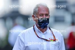 Dr Helmut Marko (AUT) Red Bull Motorsport Consultant. 25.09.2020. Formula 1 World Championship, Rd 10, Russian Grand Prix, Sochi Autodrom, Sochi, Russia, Practice Day.