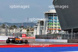 Carlos Sainz Jr (ESP) McLaren MCL35. 25.09.2020. Formula 1 World Championship, Rd 10, Russian Grand Prix, Sochi Autodrom, Sochi, Russia, Practice Day.