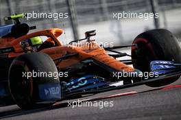 Lando Norris (GBR) McLaren MCL35. 25.09.2020. Formula 1 World Championship, Rd 10, Russian Grand Prix, Sochi Autodrom, Sochi, Russia, Practice Day.