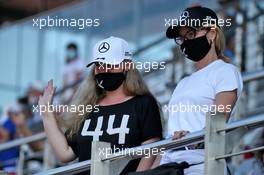 Circuit atmosphere - fans in the grandstand. 27.09.2020. Formula 1 World Championship, Rd 10, Russian Grand Prix, Sochi Autodrom, Sochi, Russia, Race Day.