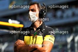 Cyril Abiteboul (FRA) Renault Sport F1 Managing Director. 27.09.2020. Formula 1 World Championship, Rd 10, Russian Grand Prix, Sochi Autodrom, Sochi, Russia, Race Day.