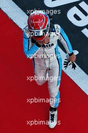 George Russell (GBR) Williams Racing in parc ferme. 27.09.2020. Formula 1 World Championship, Rd 10, Russian Grand Prix, Sochi Autodrom, Sochi, Russia, Race Day.