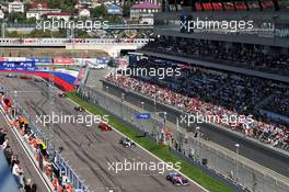 Sergio Perez (MEX) Racing Point F1 Team RP19. 27.09.2020. Formula 1 World Championship, Rd 10, Russian Grand Prix, Sochi Autodrom, Sochi, Russia, Race Day.